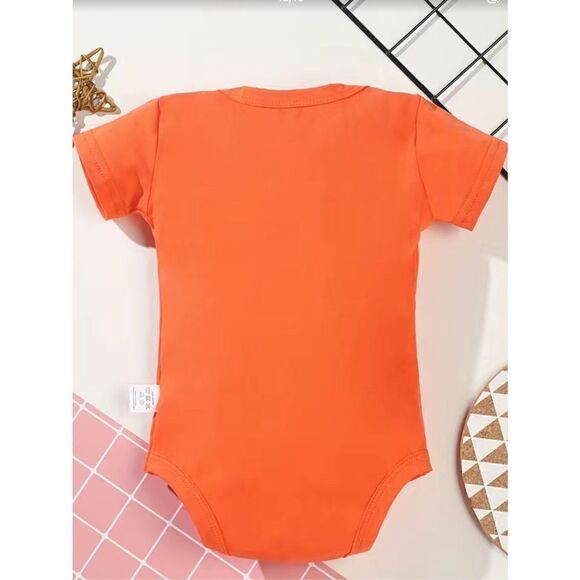 New Halloween Funny Pattern Baby Romper 3-6M - Picture 2 of 2